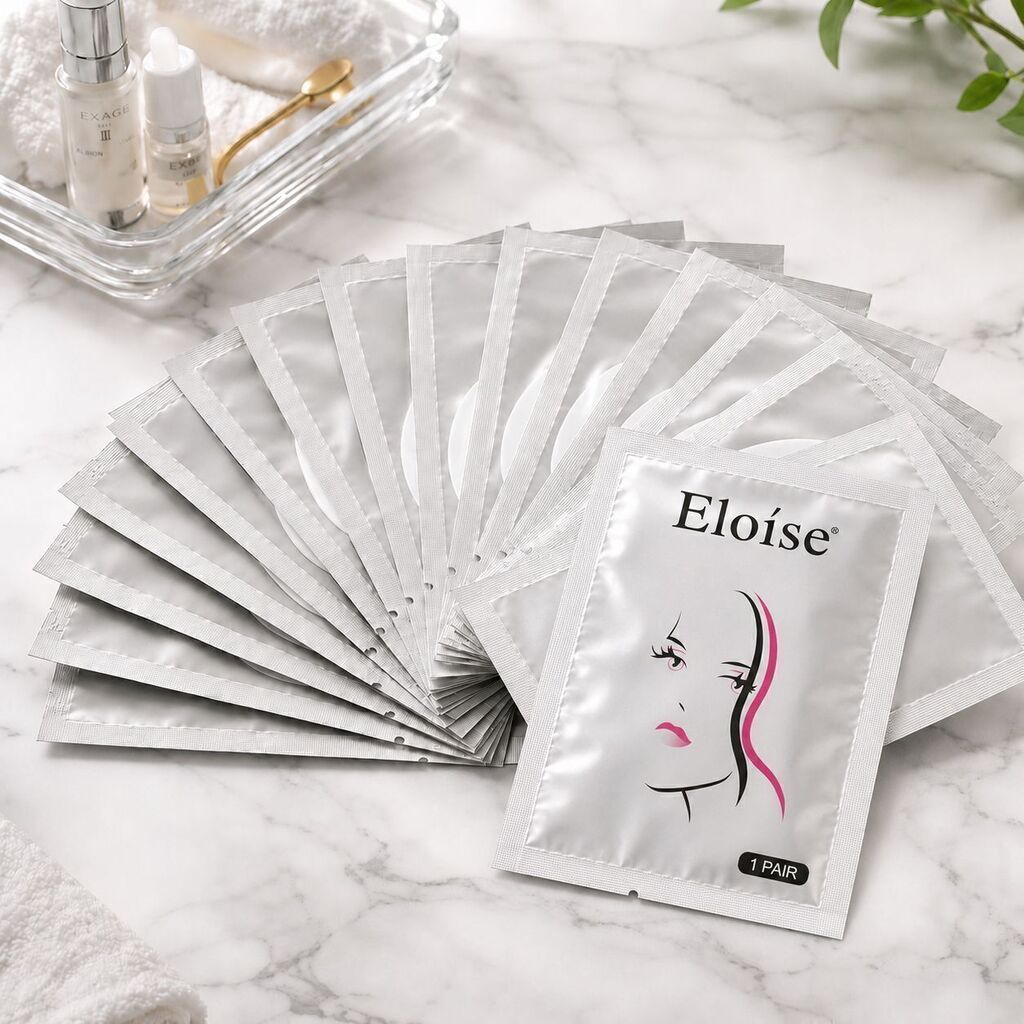 [PL-062190] Parche para pestañas x50u PLATEADO ELOISE