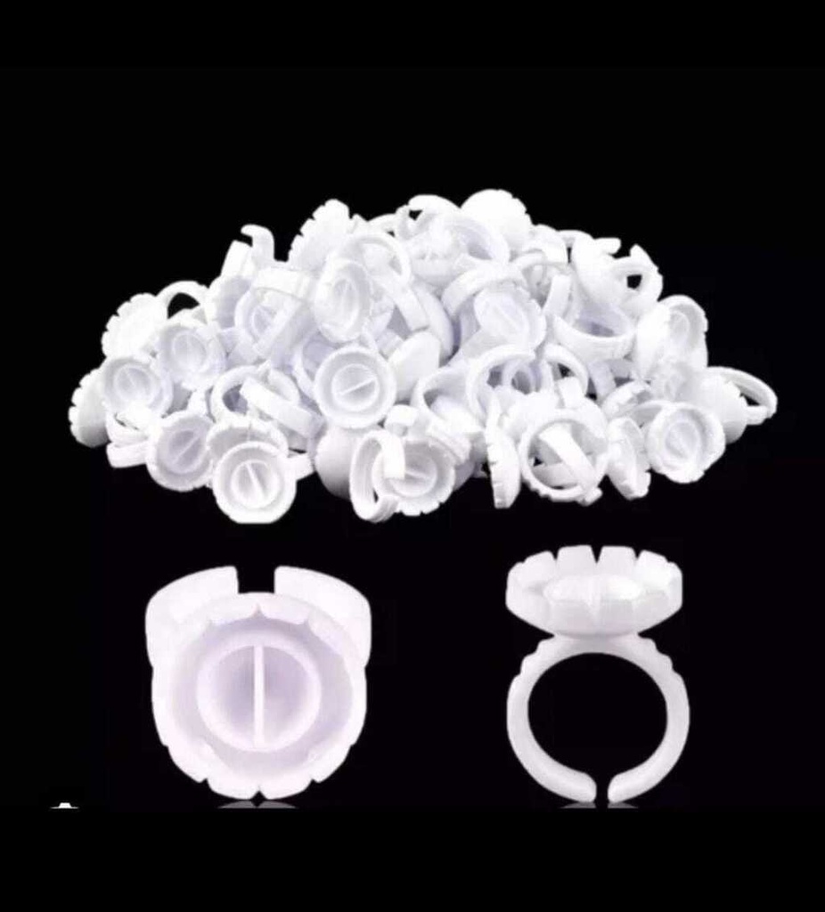 Anillo p/pestañas forma REDONDA khjz