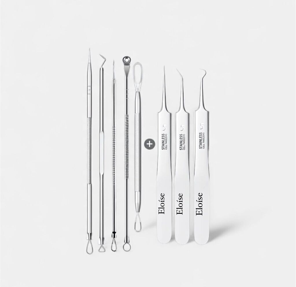 [PL-101254] Set de agujas + pinzas para facial ELOISE