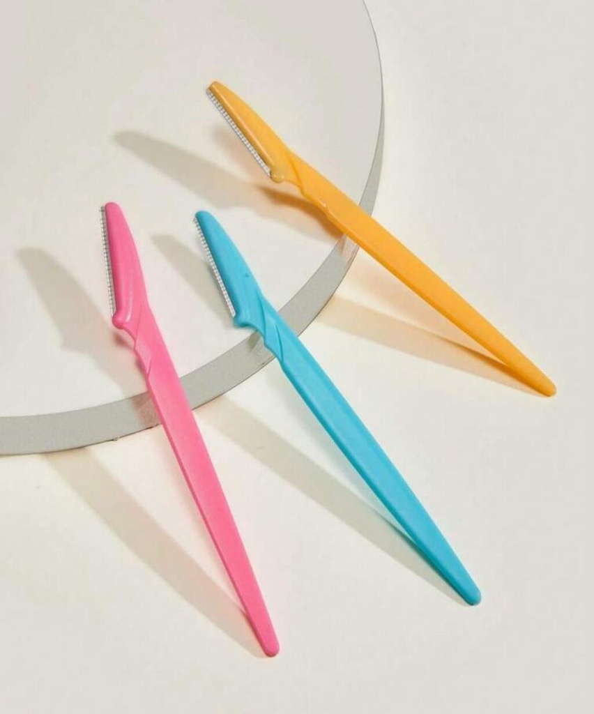 [PL-123097] Perfiladores x3 unidades EYEBROW RAZOR