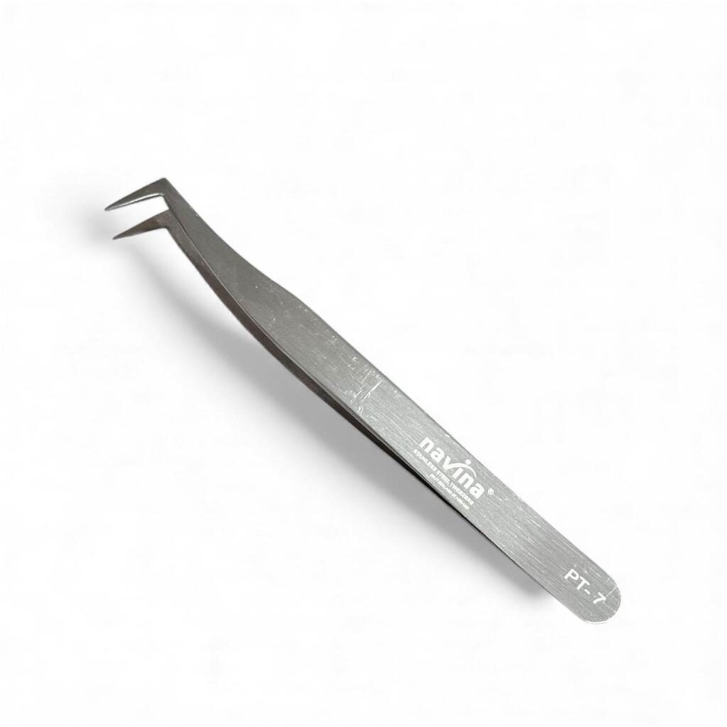 [PL-150043] Pinza L PLATEADA PT-7 NAVINA