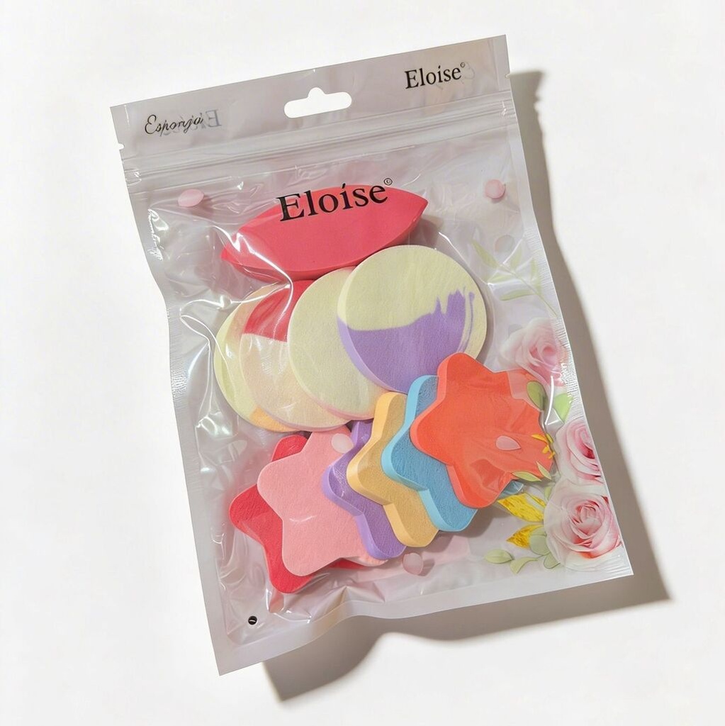 [PL-101834] Set de esponjas para maquillaje x11 ELOISE