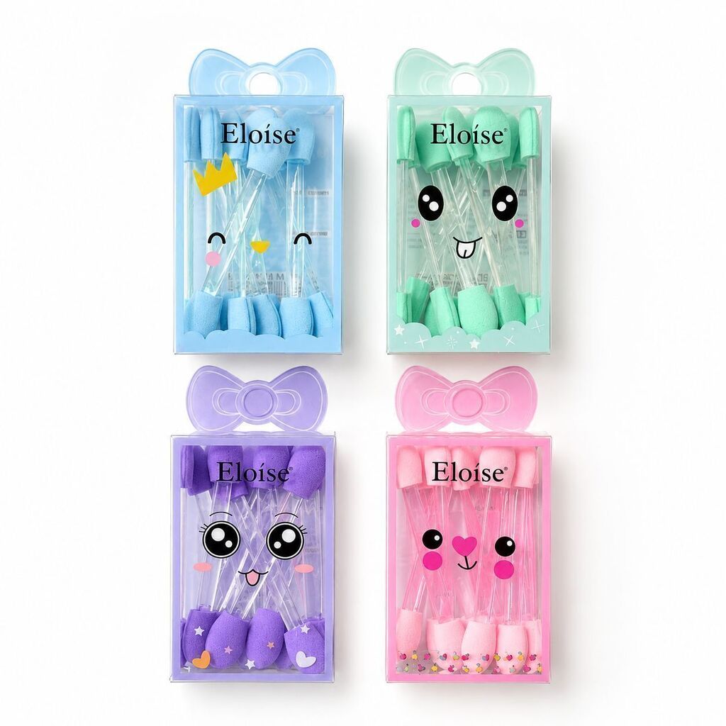 Mini brochas de maquillaje MOÑO x10u ELOISE