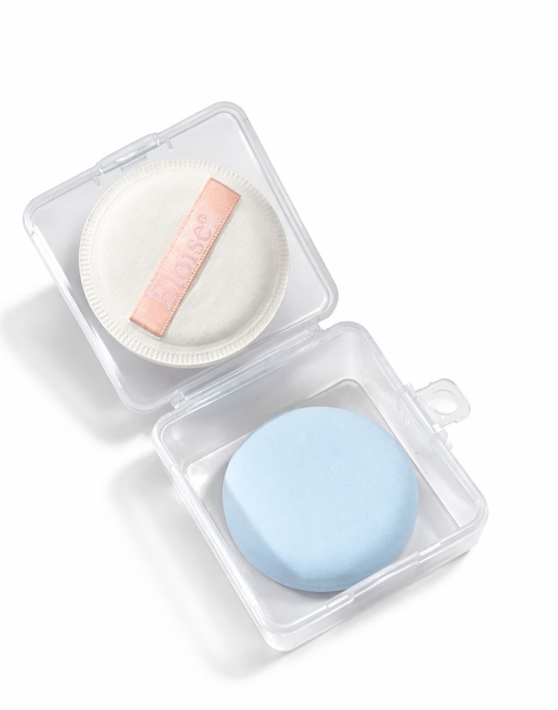 Esponja para polvo x2 en cajita MAKEUP TOOL