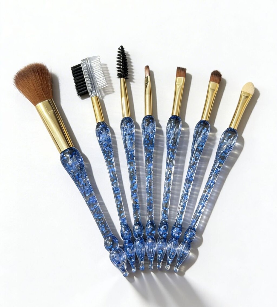 Brochas para maquillaje x7 GLITTER SURTIDO ELOISE