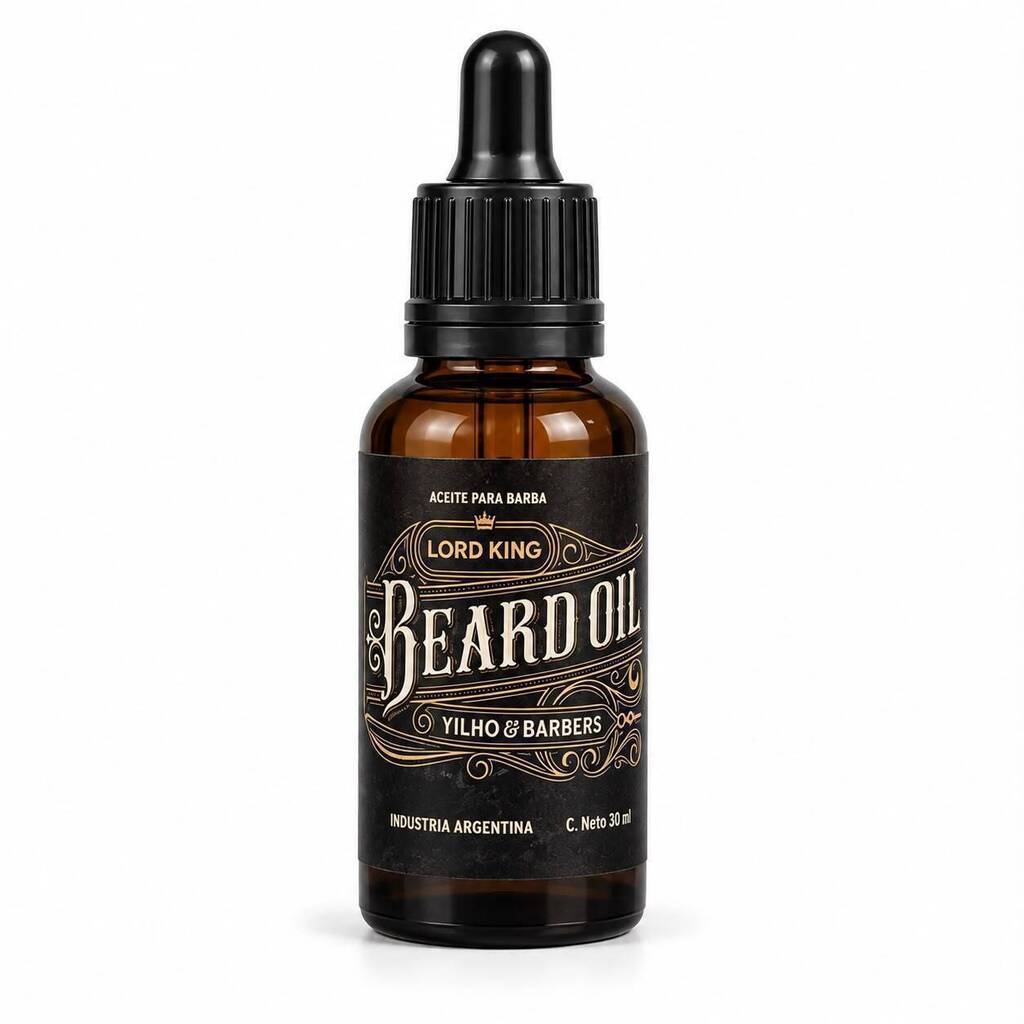 Aceite para barba en gotero LORD KING 30ml YILHO