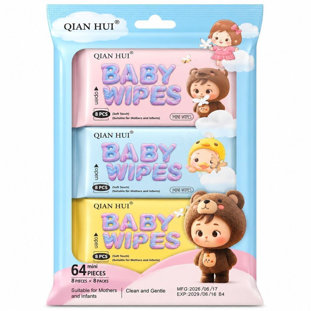 Toallitas humedas x8 packs BABY