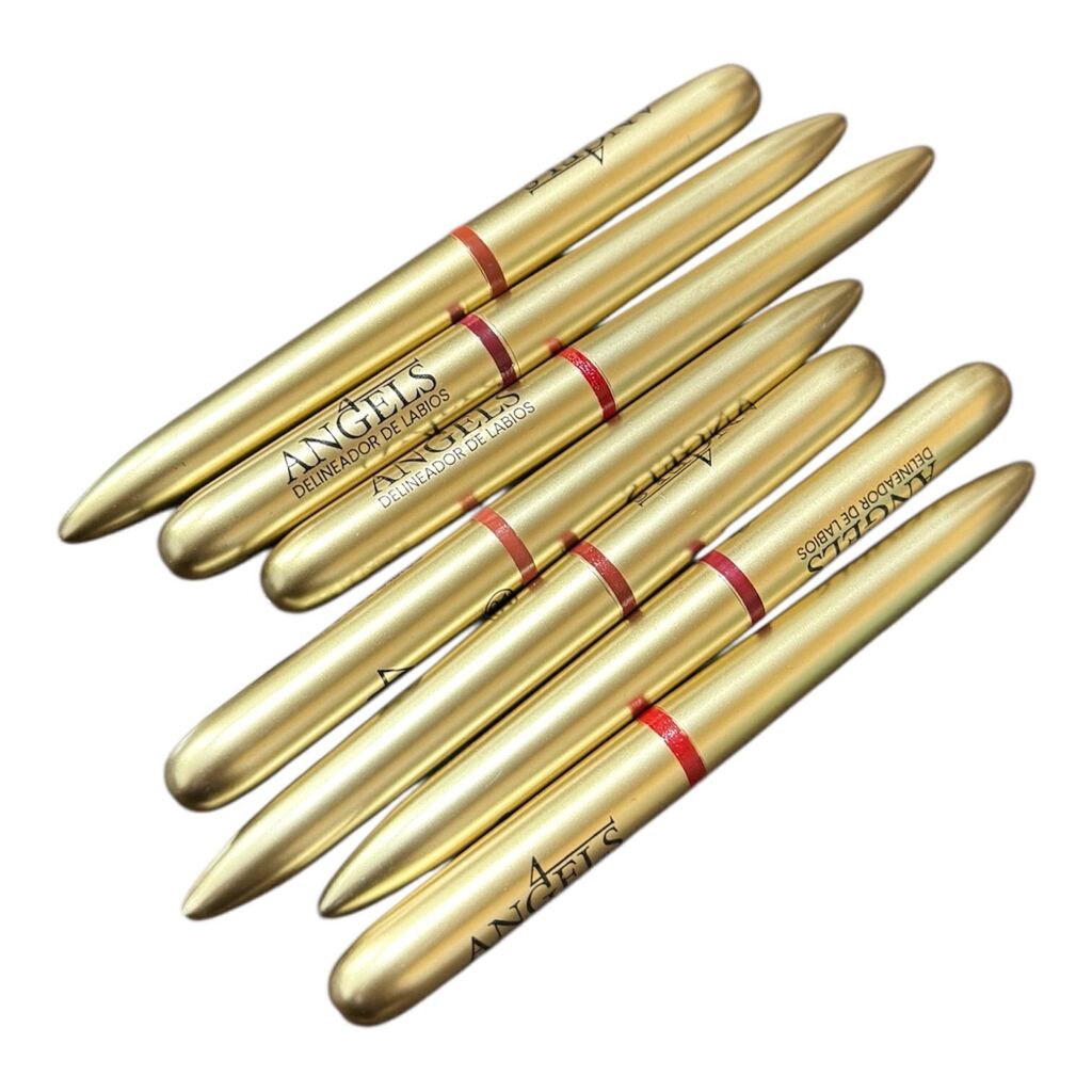 Delineador de labios EMPAQUE DORADO x24u 4ANGELS