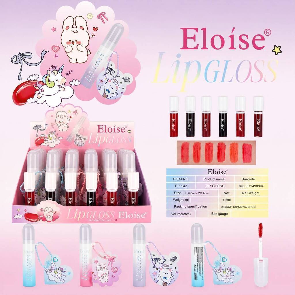 Tinta para labios DEGRADE CON LLAVERO ELOISE
