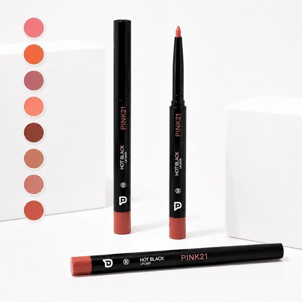 Delineador de labios HOT BLACK PINK 21