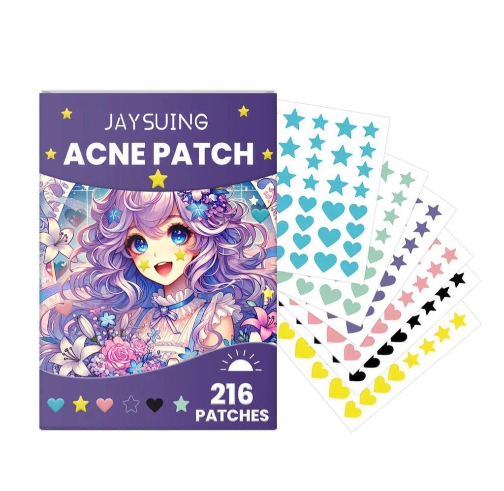 Parches para acne con formitas 216pcs JAYSUING