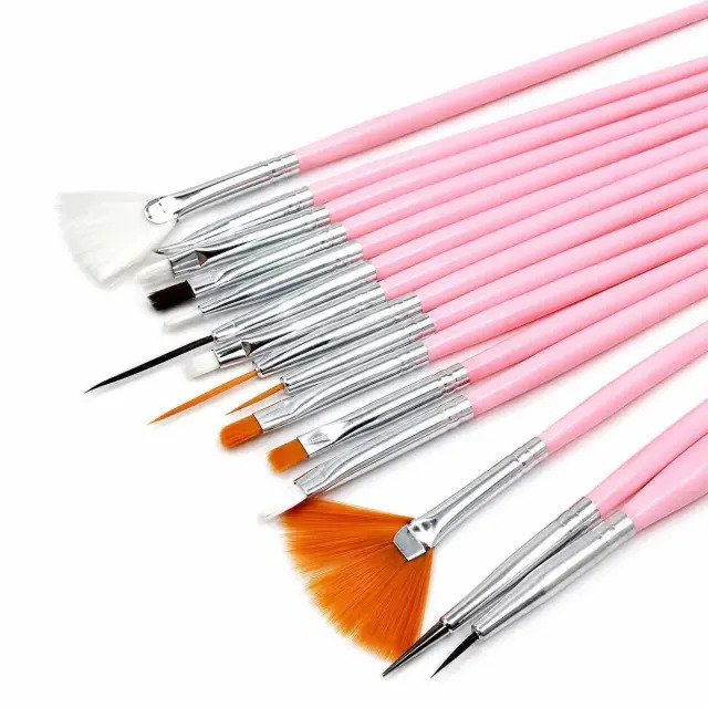 Pincel para uñas x15u