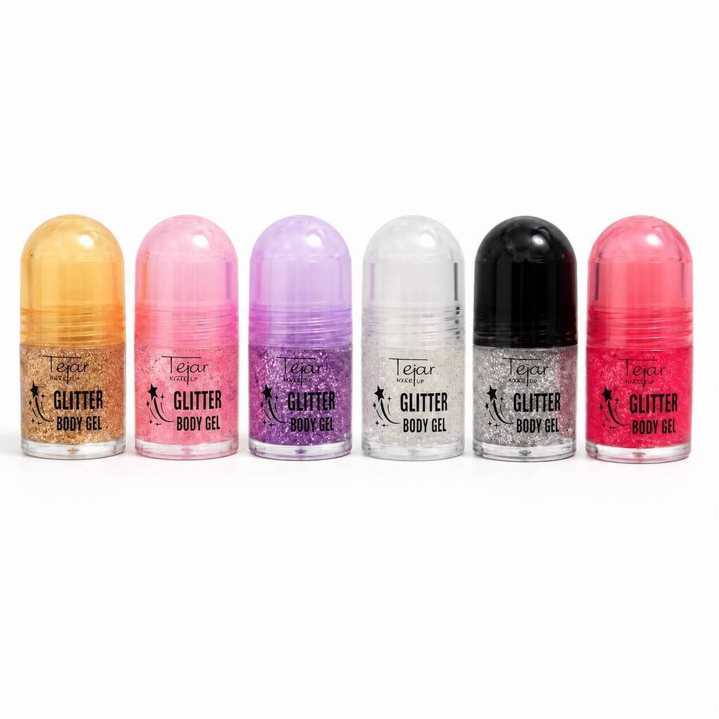 Gel glitter con rodillo TEJAR