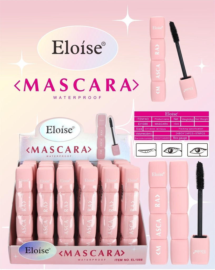 Mascara de pestañas WATERPROOF ELOISE