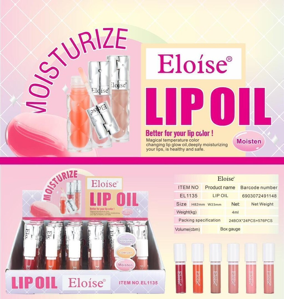 [PL-EL1135] Lip oil CRYSTAL GLOSS ELOISE