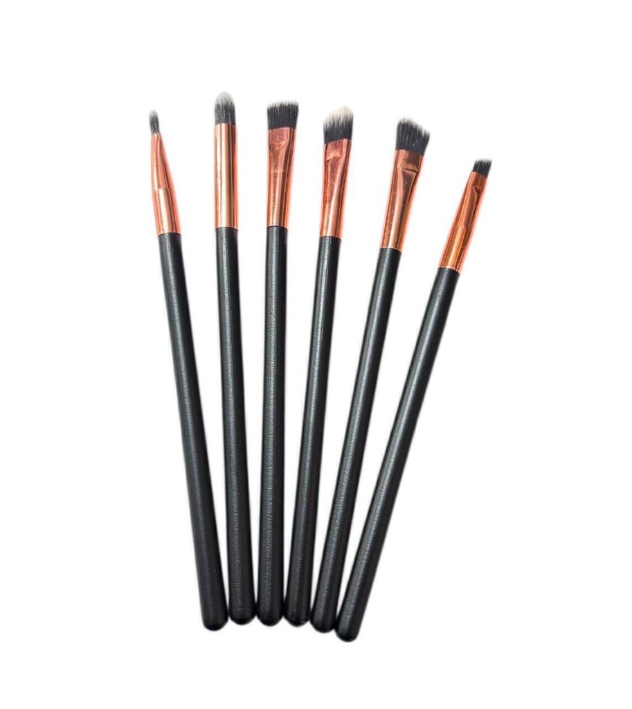Brochas de maquillaje x6 MATTE