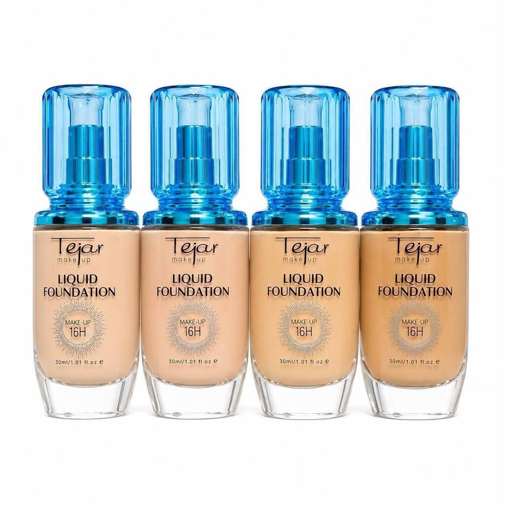 Base liquida MAKE UP 16HS TAPA CELESTE TEJAR
