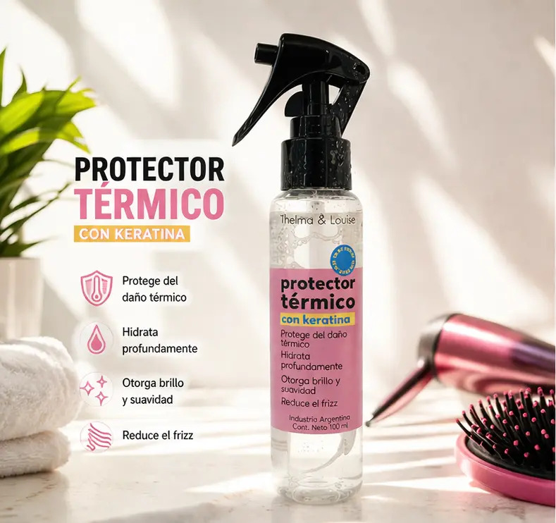 Protector termico con keratina 100ml THELMA & LOUISE