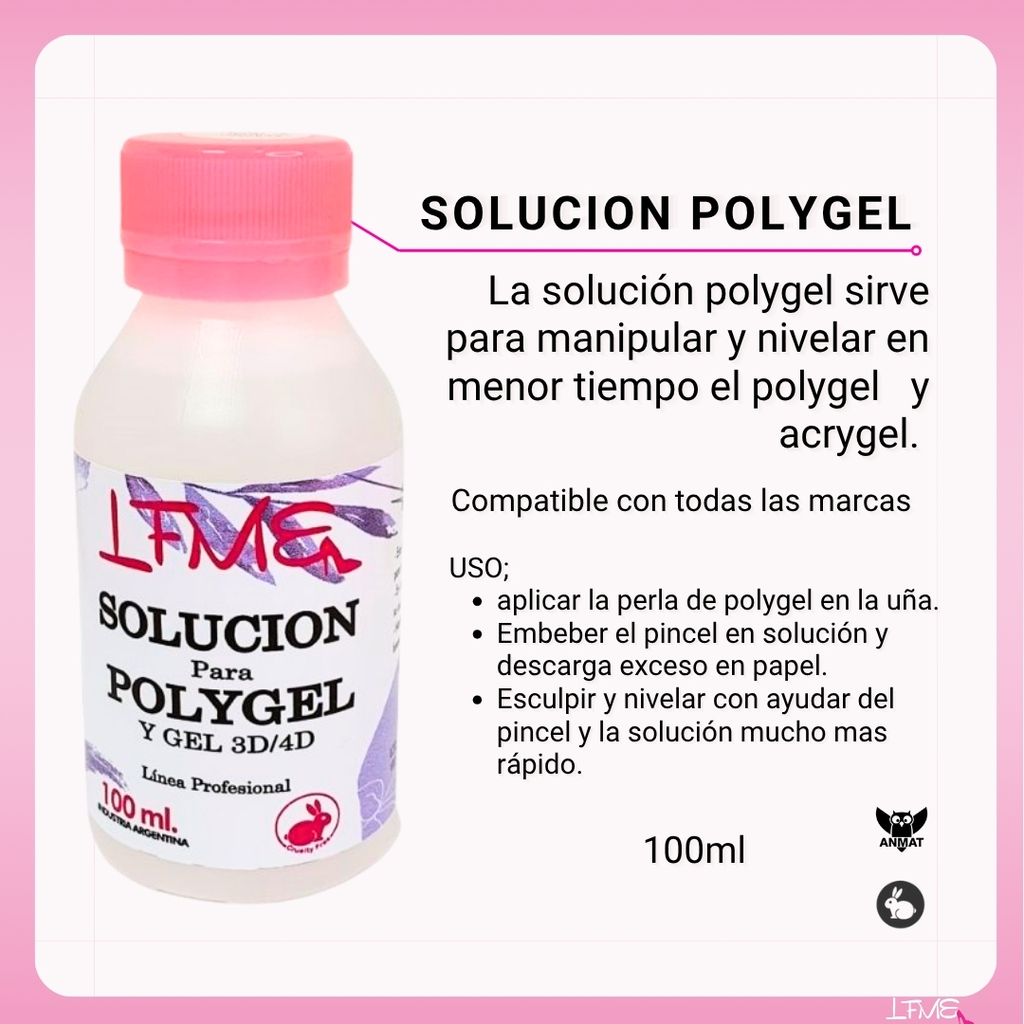 SOLUCION POLYGEL 100ml LFME