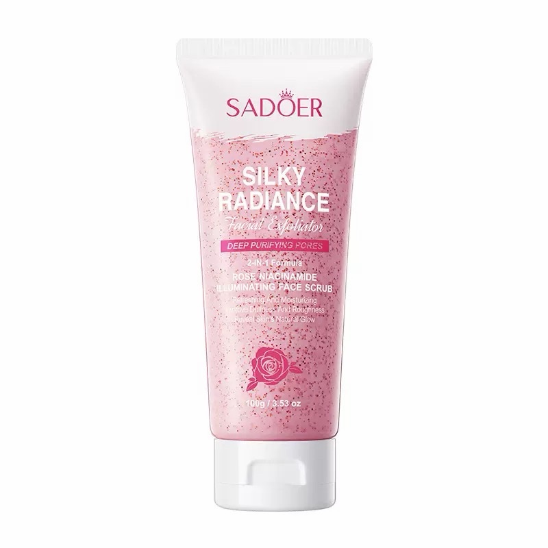 Crema exfoliante facial extracto de Rosas 100g Sadoer
