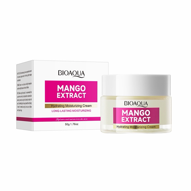Crema facial hidratante con extracto de mango 50g Bioaqua