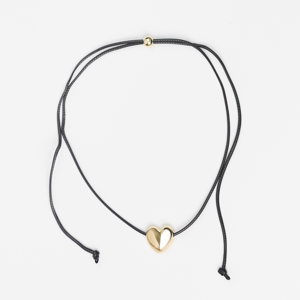[PG-D-5340-10] COLLAR LARGO CORAZÓN CITY GIRL