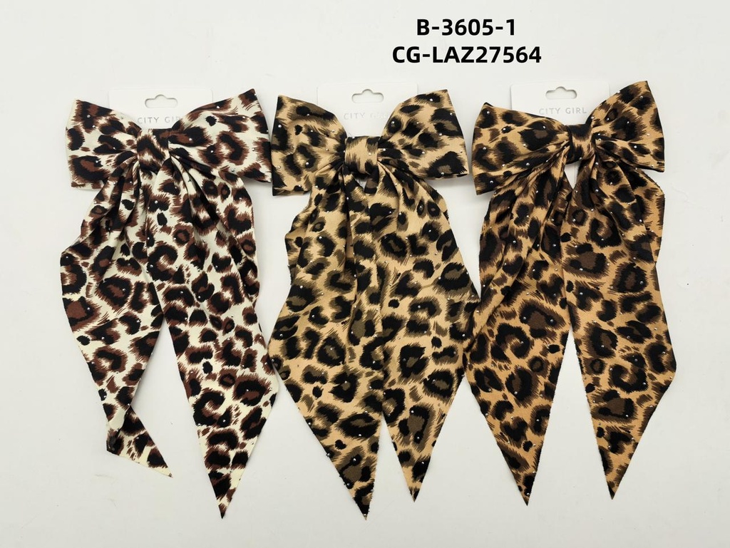 [PG-B-3605-1] MOÑO ANIMAL PRINT CITY GIRL