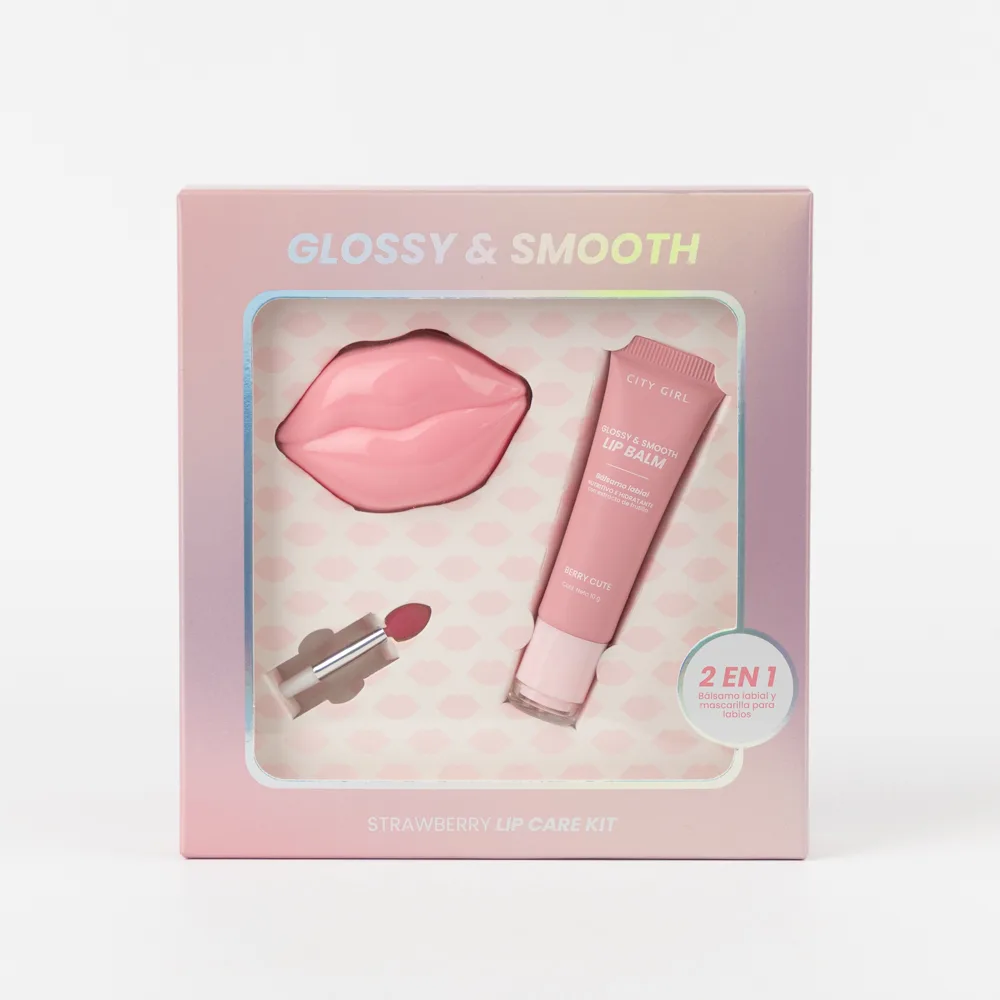 [PG-CG-KTL-502079] KIT LIP CARE STRAWBERRY CITY GIRL – 2PCS