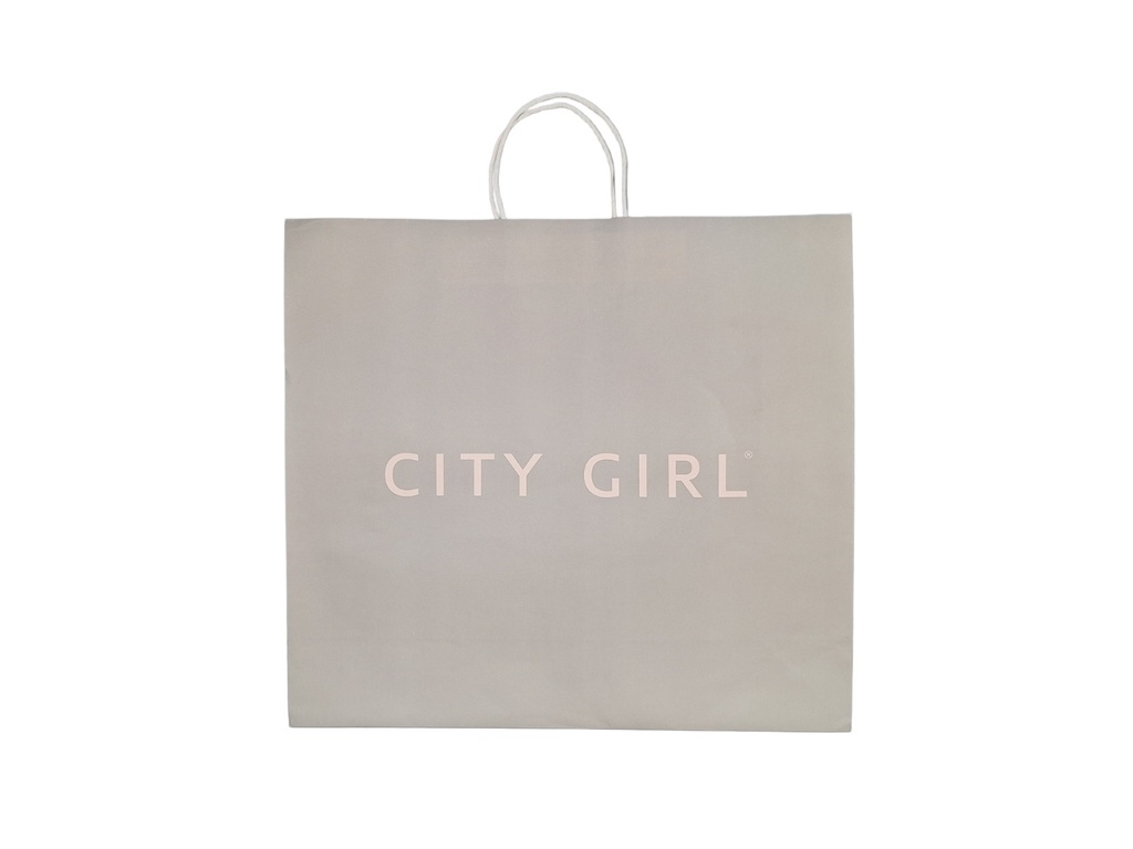 [PG-YX-0902-4] BOLSA DE PAPEL CITY GIRL XL:44*14*40