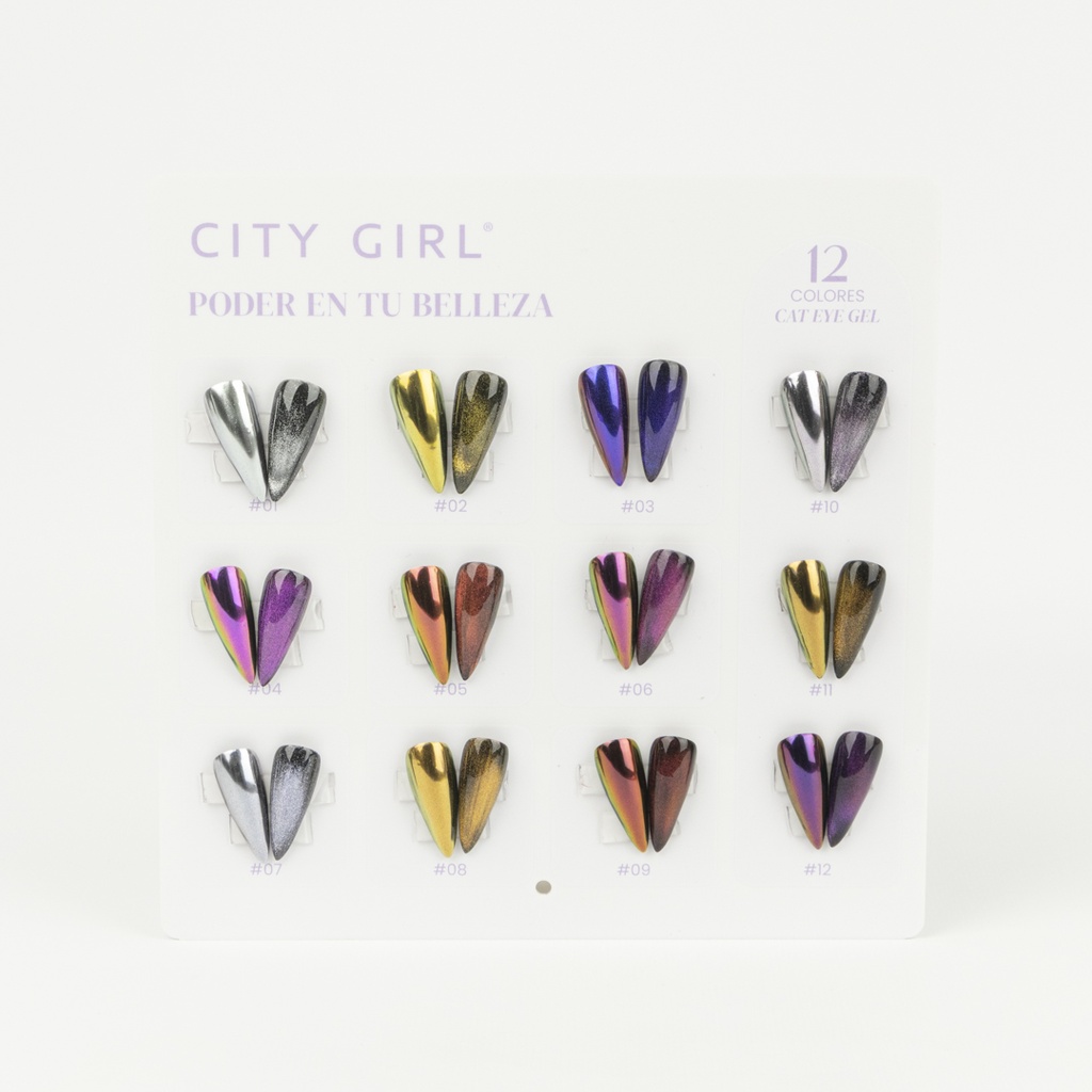 POLVO EFECTO OJO DE GATO CITY GIRL – 1u