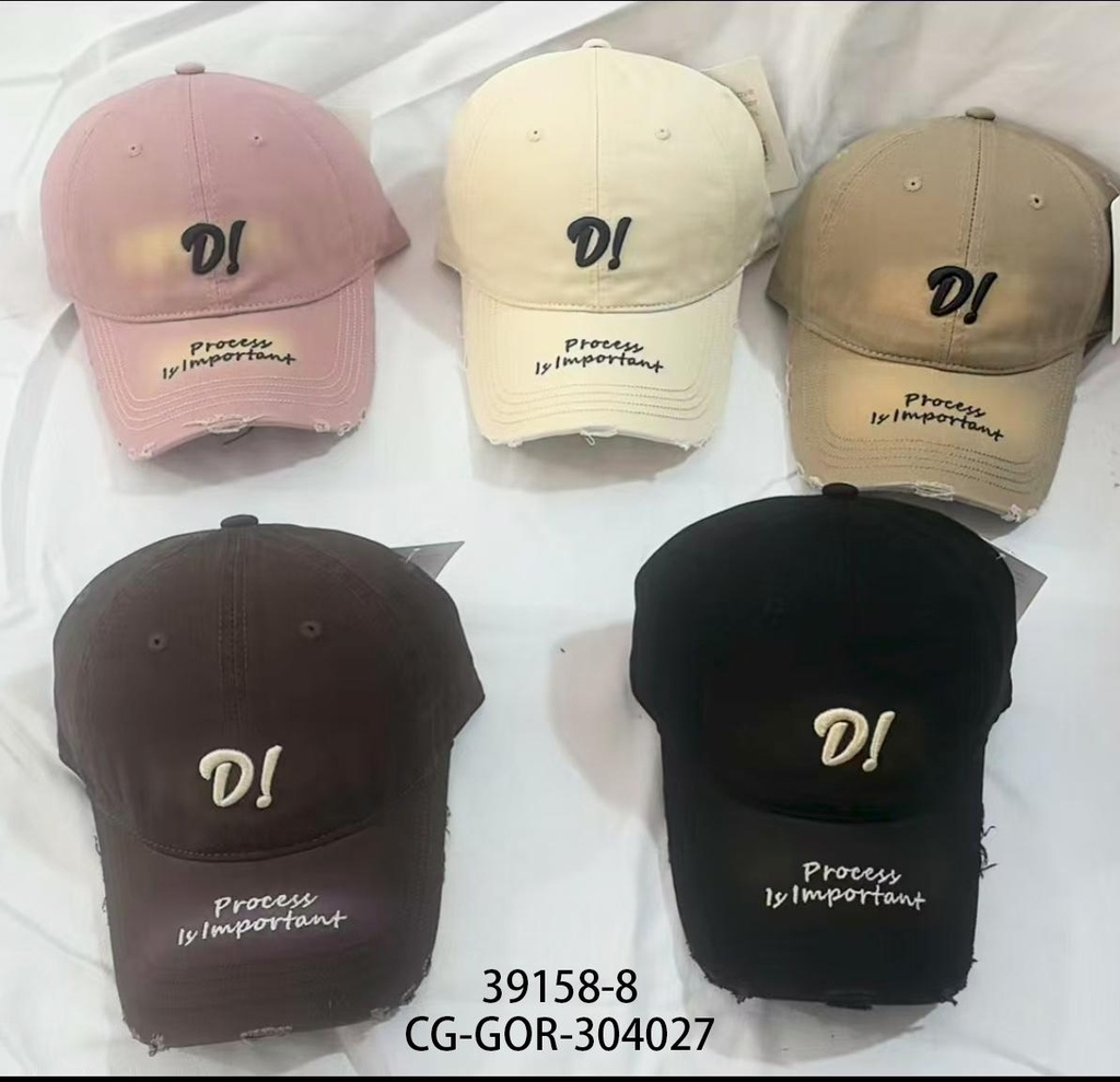 [PG-39158-8] GORRA PROCESS IS IMPORTANT CITY GIRL
