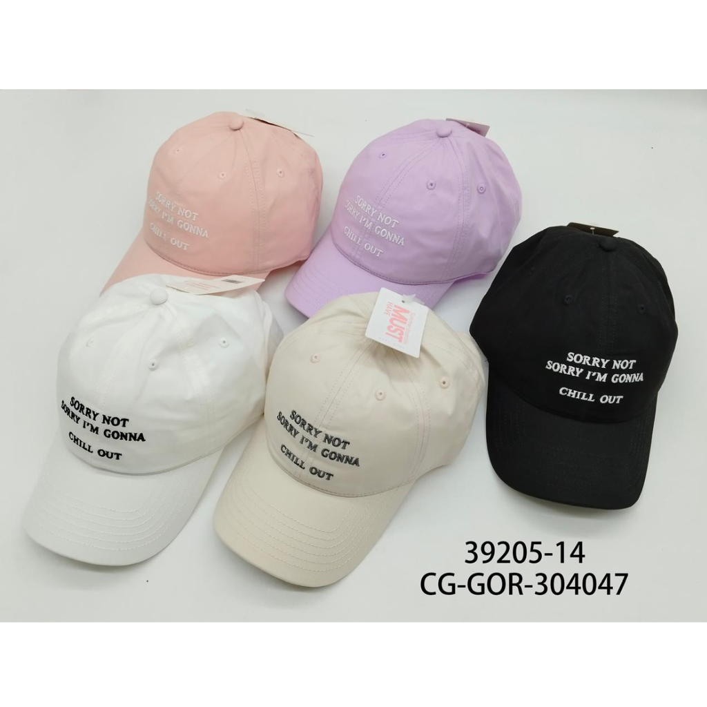 [PG-39205-14] GORRA SORRY NOT SORRY CITY GIRL