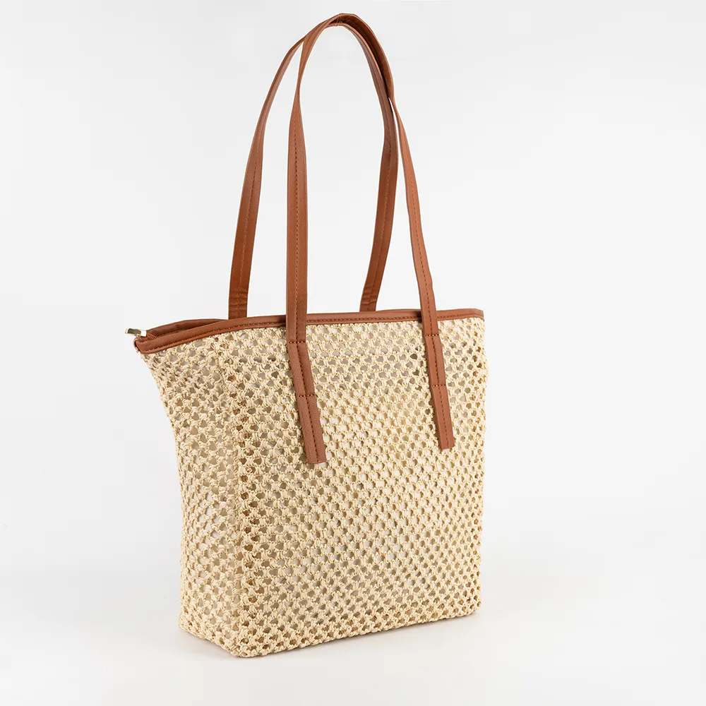 [PG-11639-4] CARTERA TEJIDA PLAYERA CITY GIRL