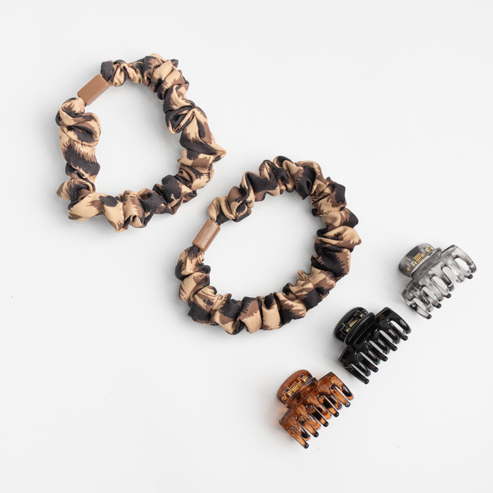 [PG-3606-B05] COLITA + BROCHES ANIMAL PRINT CITY GIRL