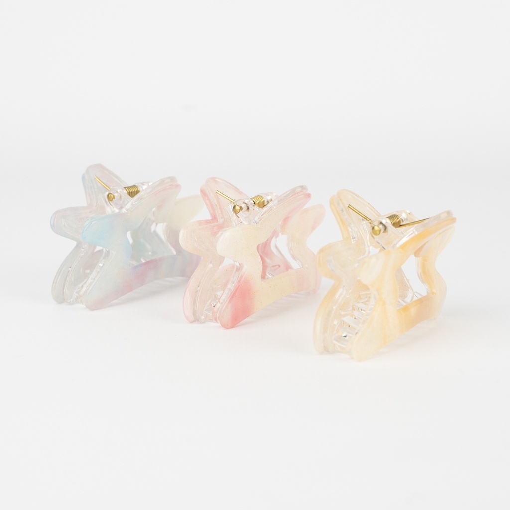 [PG-XY102239-3] BROCHE DE PELO ESTRELLA CITY GIRL