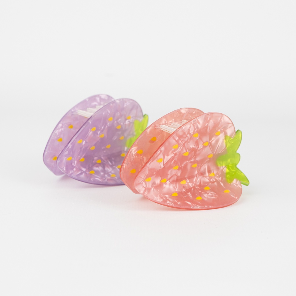 [PG-XY102239-5] BROCHE DE PELO FRUTILLA CITY GIRL