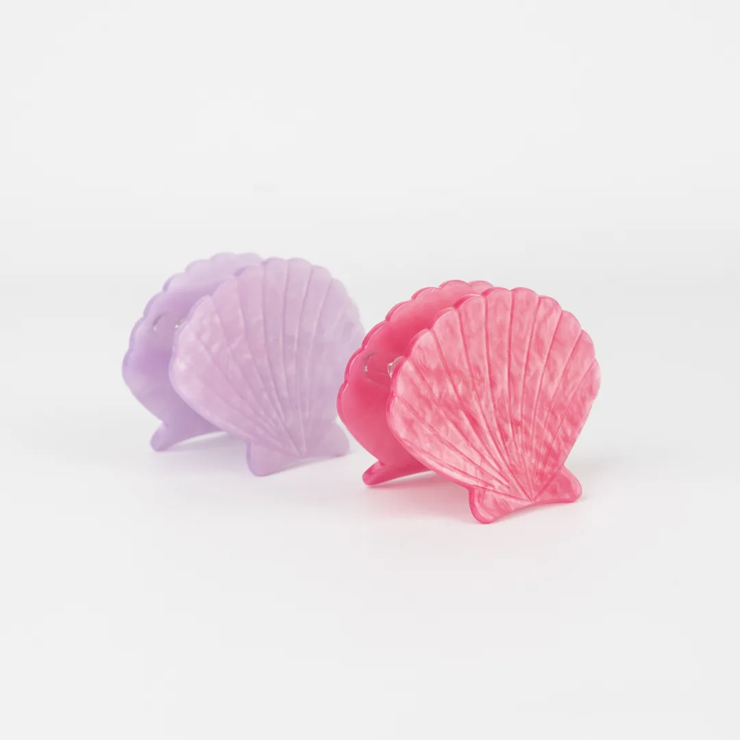 [PG-XY102239-12] BROCHE DE PELO ALMEJA CITY GIRL
