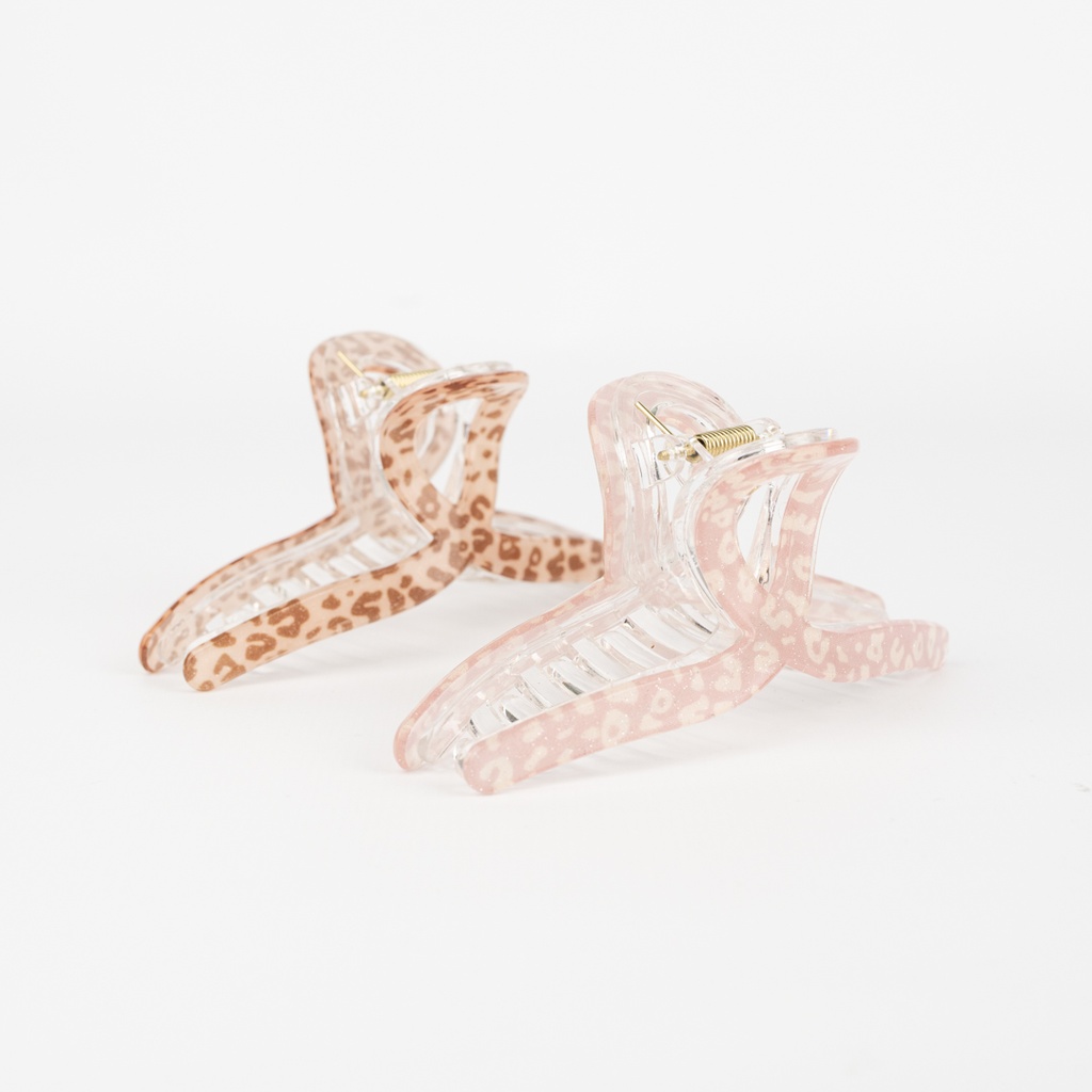 [PG-MJ4085-9] BROCHE DE PELO ANIMAL PRINT CITY GIRL