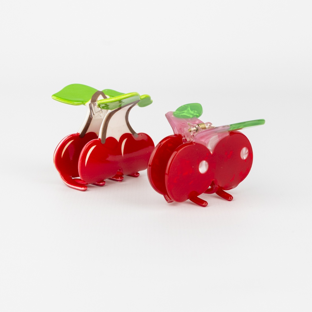 [PG-MJ4085-11] MINI BROCHE DE PELO CEREZAS ITY GIRL