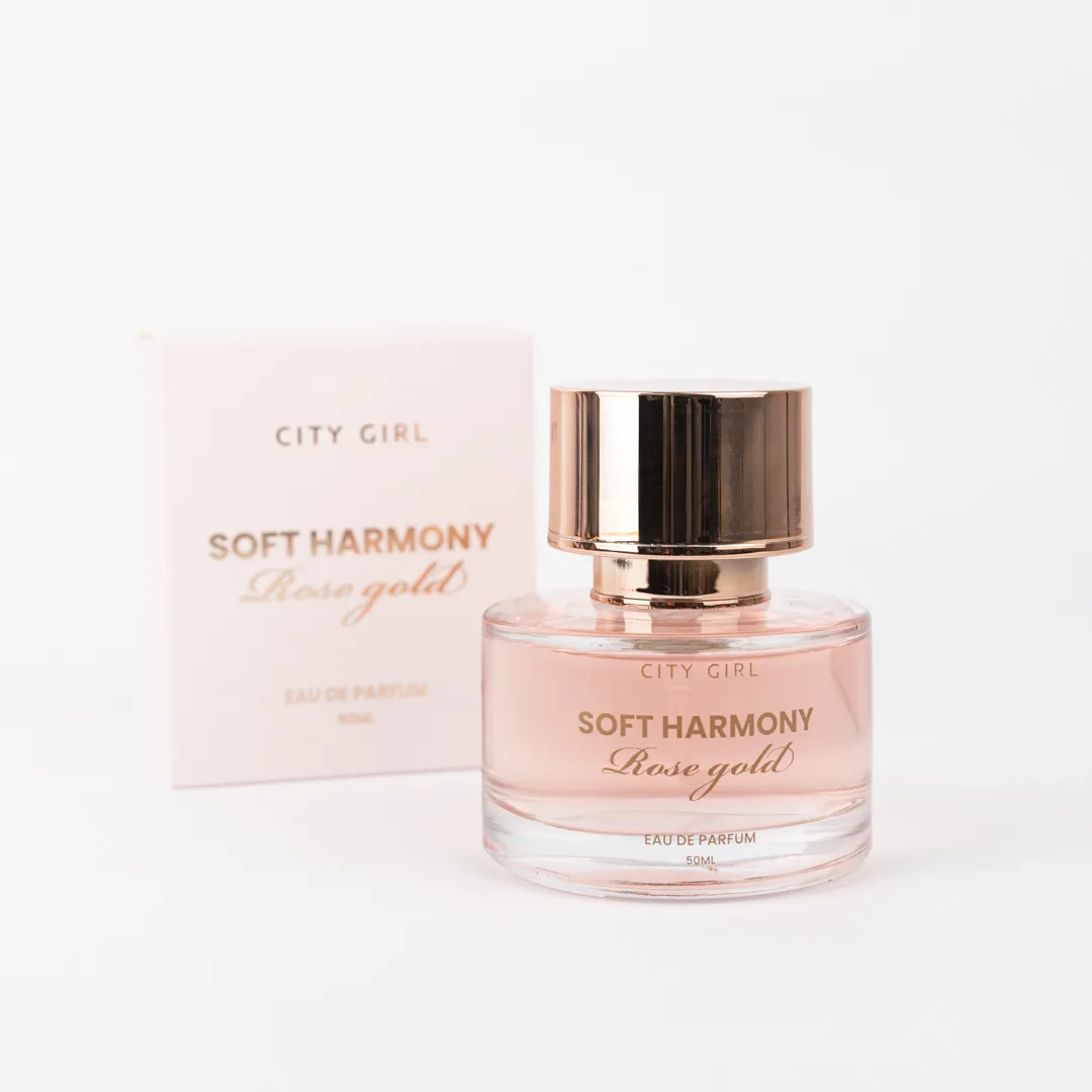 PERFUME SOFT HARMONY ROSE GOLD CITY GIRL – 50ML