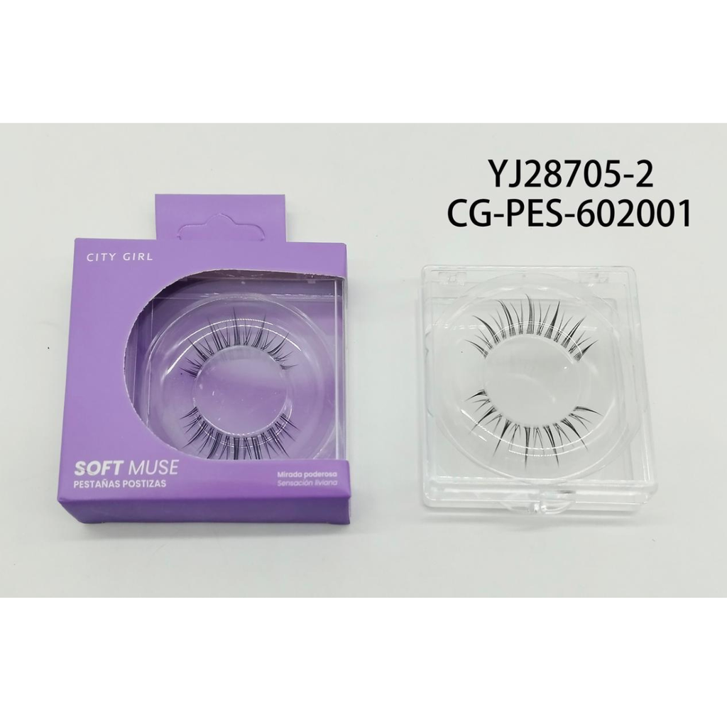 PESTAÑAS POSTIZAS SOFT MUSE CITY GIRL