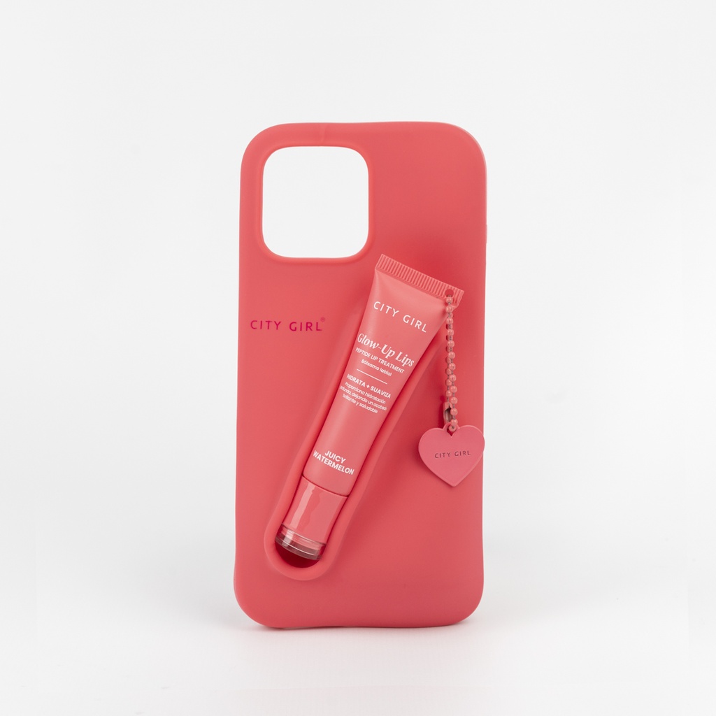 [PG-PZ17508-28] FUNDA PARA CELULAR PORTA GLOSS CITY GIRL