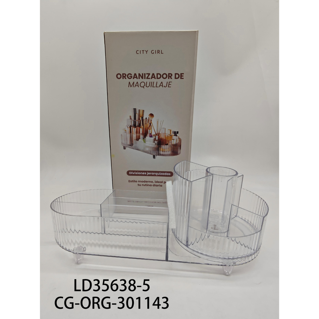ORGANIZADOR DE ACRILICO PARA MAQUILLAJE