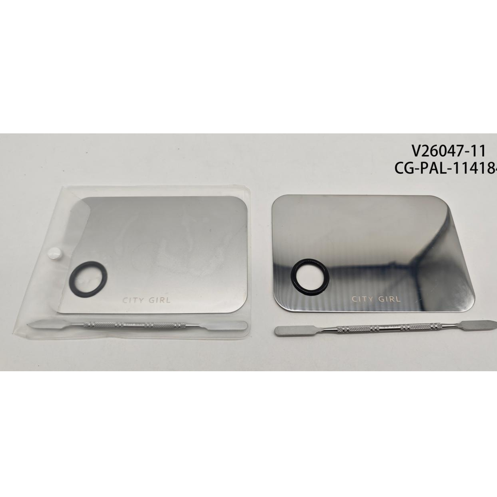 [PG-V26047-11] PALETA MEZCLADORA CON ESPATULA CUADRADA