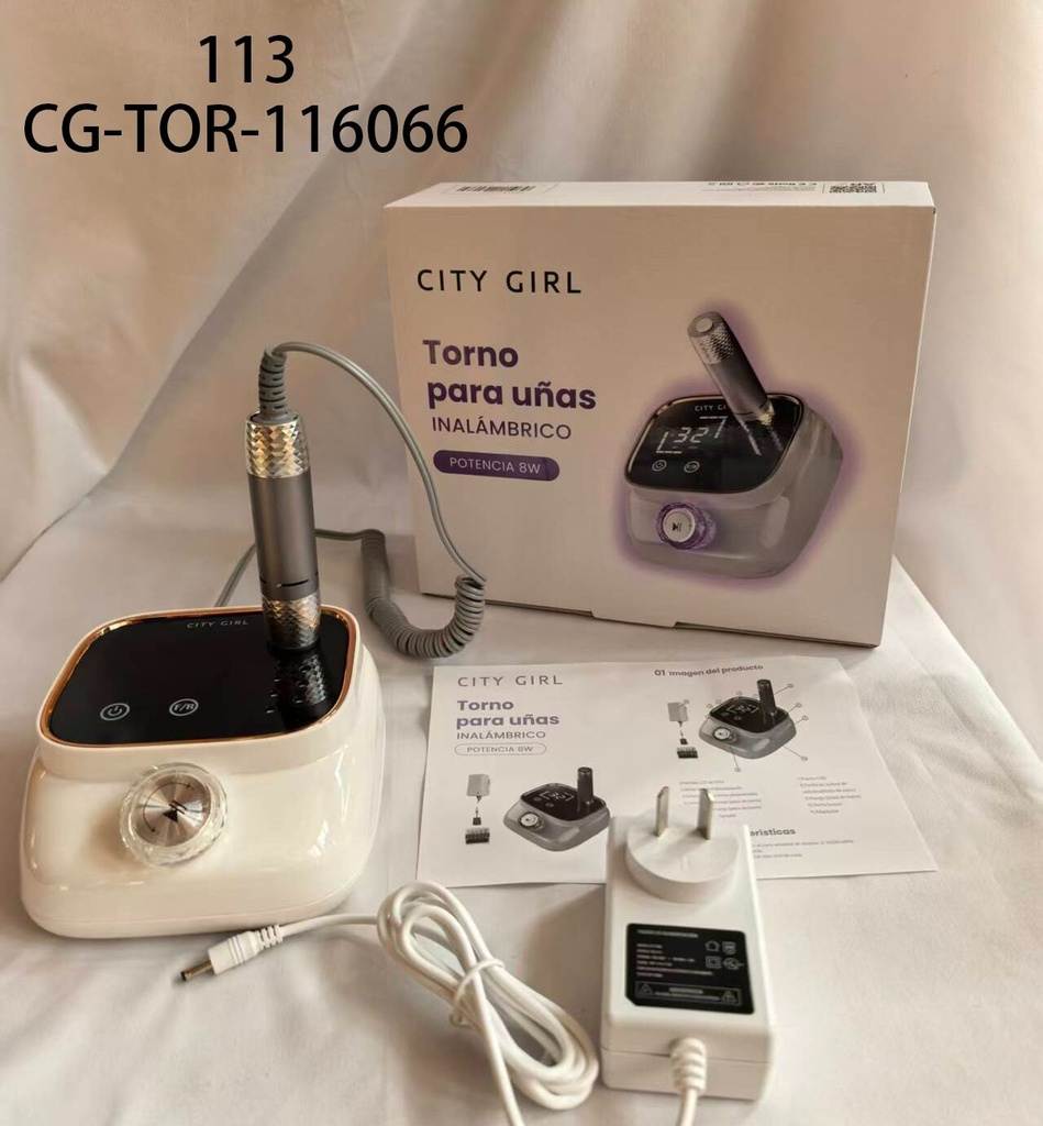 TORNO PARA UÑAS CITY GIRL 8W