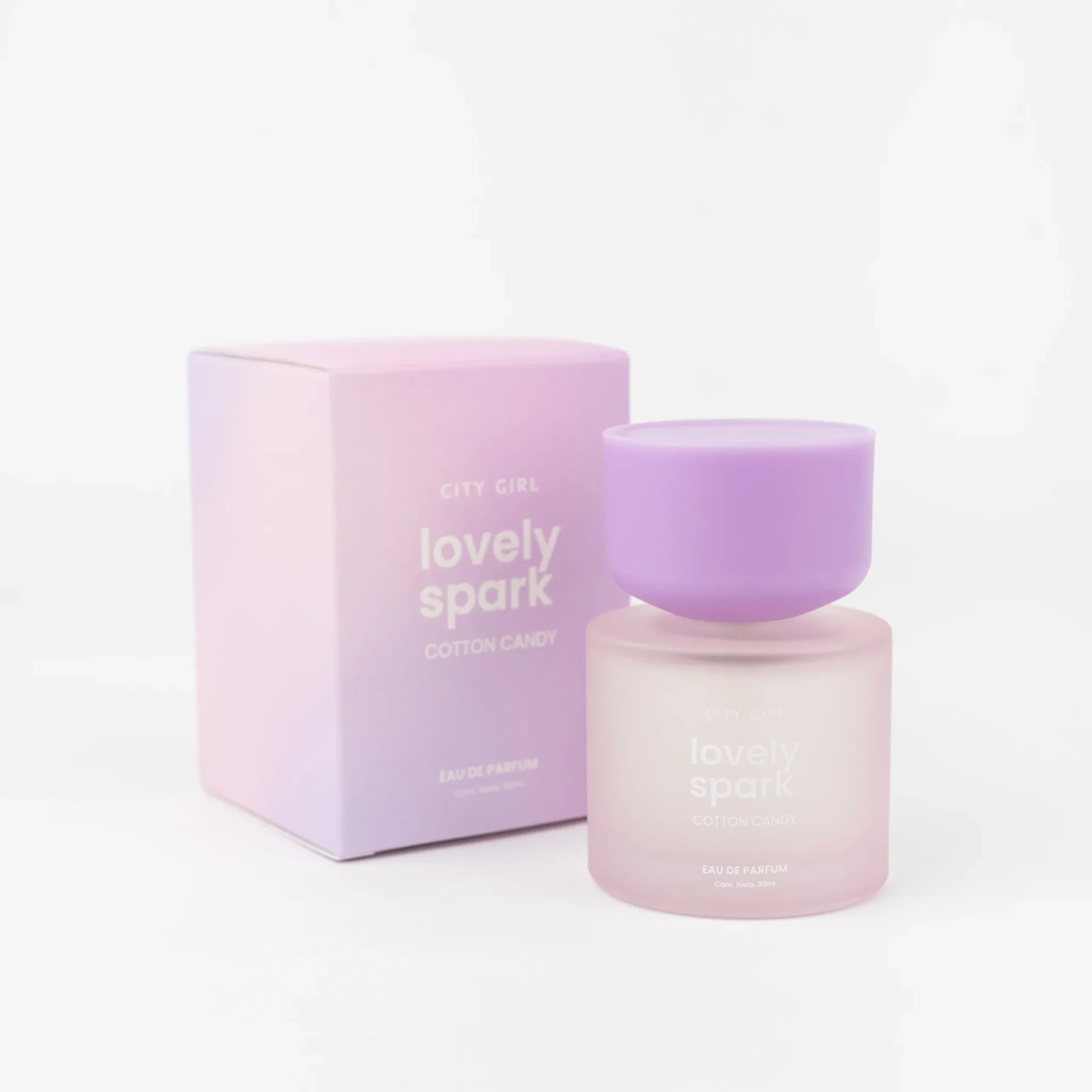PERFUME LOVELY SPARK COTTON CANDY CITY GIRL – 30ML