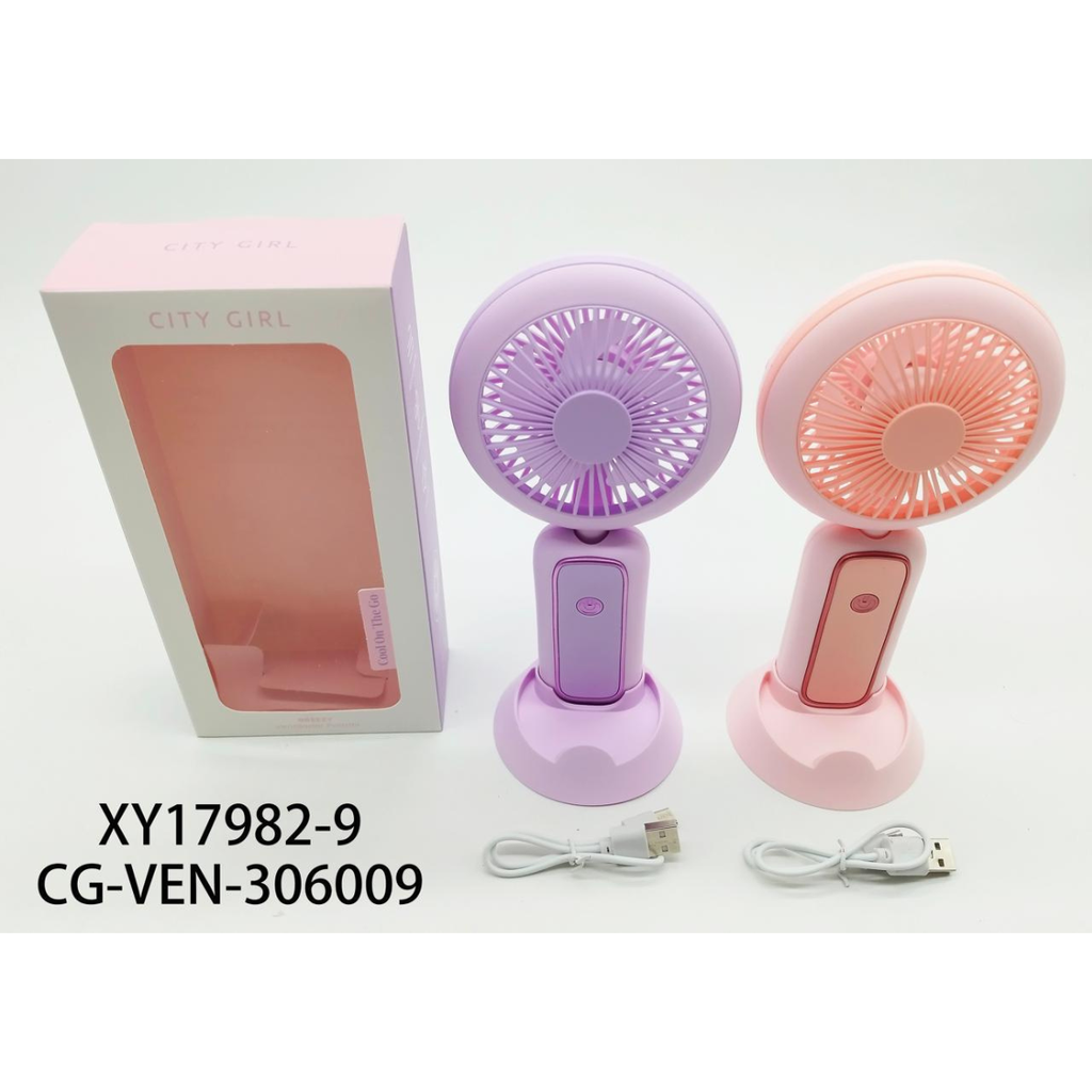 VENTILADOR PORTATIL CITY GIRL