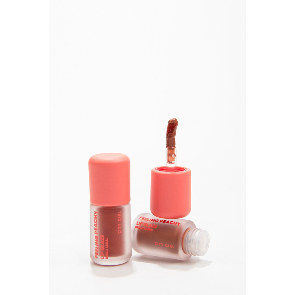 [PG-RL-12247] LIP GLAZE FEELING PEACHY CITY GIRL