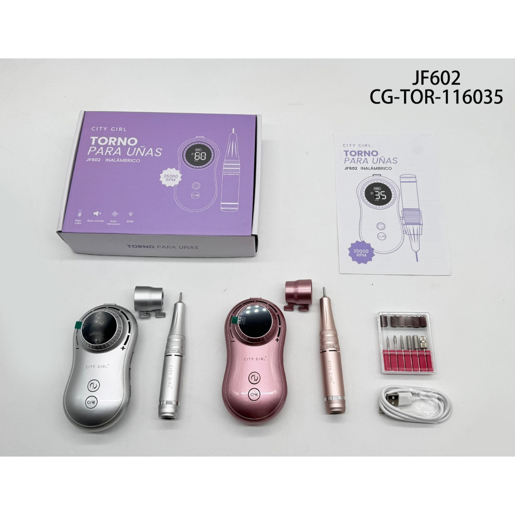 [PG-JF602] TORNO PARA UÑAS 20W CITY GIRL