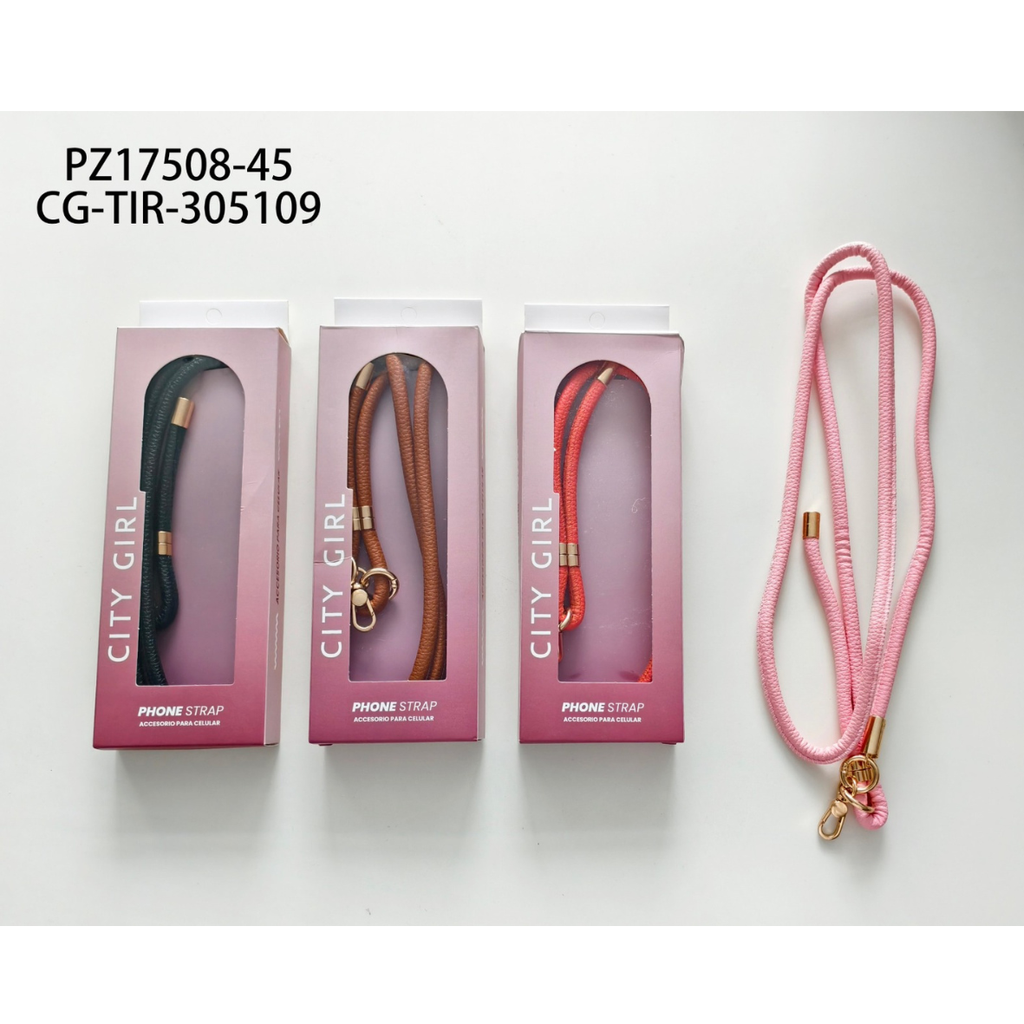 [PG-PZ17508-45] CORREA PARA CELULAR CITY GIRL